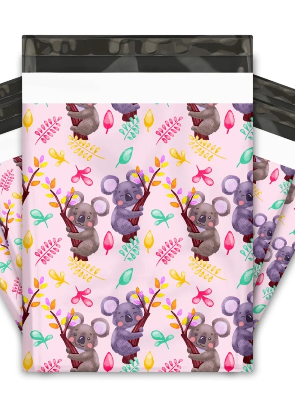 20 10x13 Koala Designer Poly Mailers S